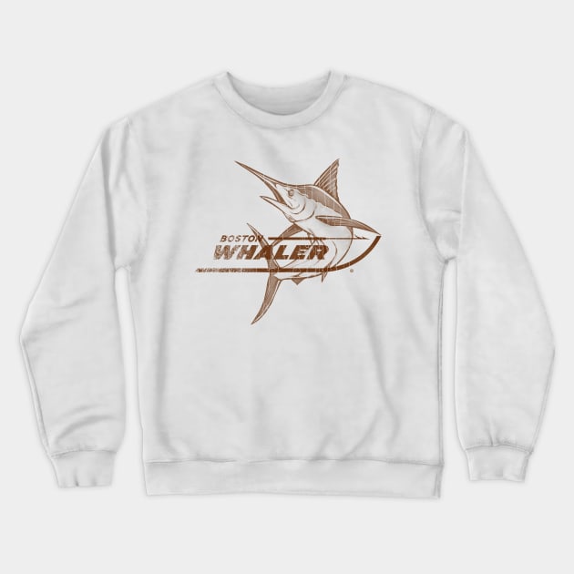 BOSTON WHALER ( Vintage Art) Crewneck Sweatshirt by NMAX HERU